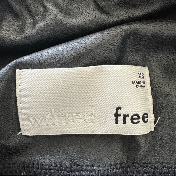 WILFRED Daria Vegan Leather Legging (Size:XS) - Picture 11 of 11